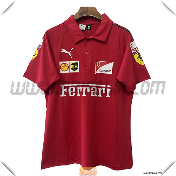 Polo F1 Scuderia Ferrari Team Rosso 2025