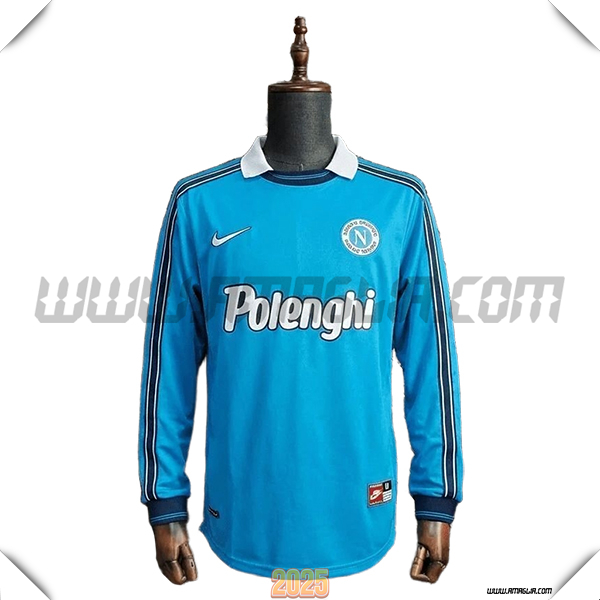 Prima Maglia da SSC Napoli Maniche Lunghe Retro 1998/1999