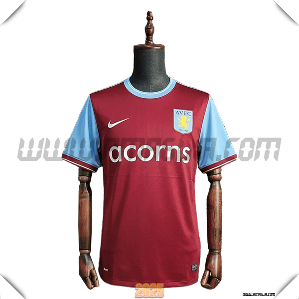 Prima Maglia da Aston Villa Retro 2009/2010