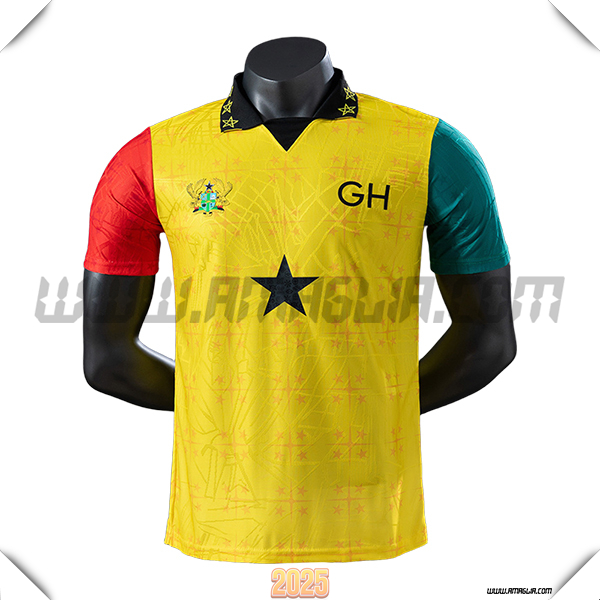 Maglia Squadra Ghana Edizione Speciale GIALLO 2026/2027