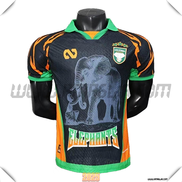 Maglia Squadra Costa d'Avorio Edizione Speciale Nero 2026/2027