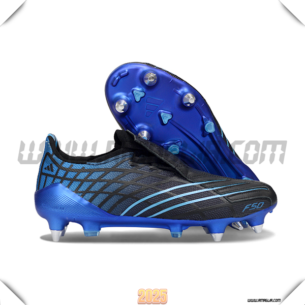 Adidas Scarpe Da Calcio F50 Elite SG3 Nero/Blu