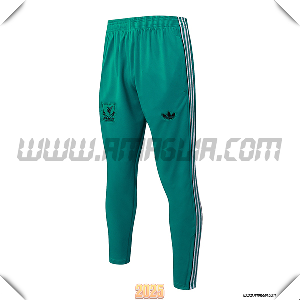 Pantaloni Da Allenamento FC Liverpool Verde 2025/26