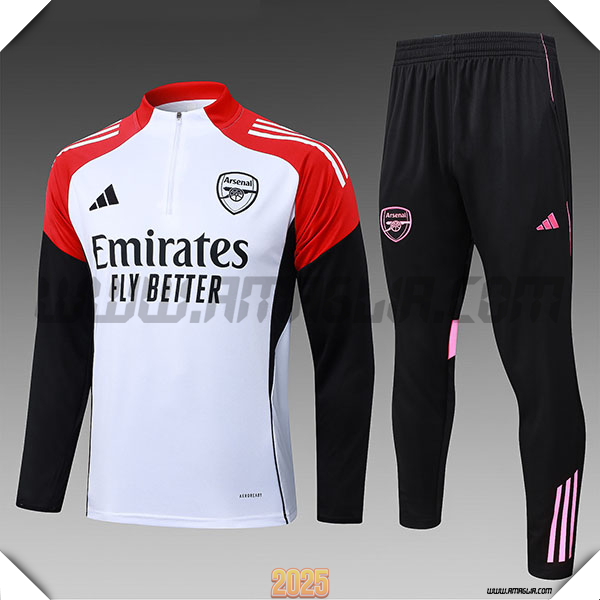 Tuta Calcio FC Liverpool Bambino Bianco/Rosso/Nero 2025/26