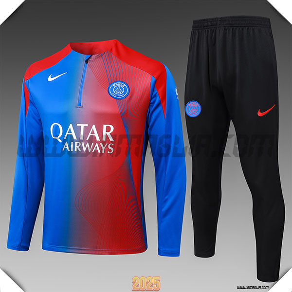 Tuta Calcio FC Barcellona Bambino Blu/Rosso 2025/26