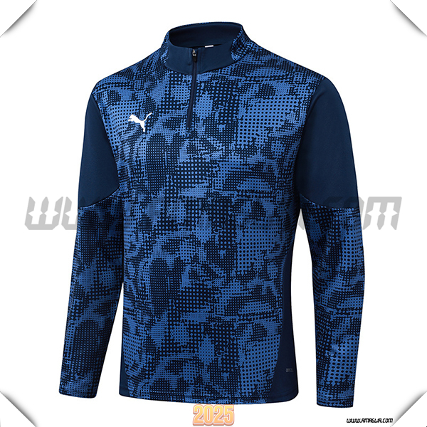 Felpa Allenamento PUMA Blu 2025/26