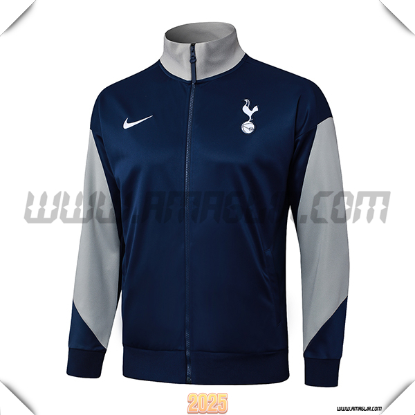 Giacca Calcio Tottenham Hotspur Blu/Grigio 2025/26