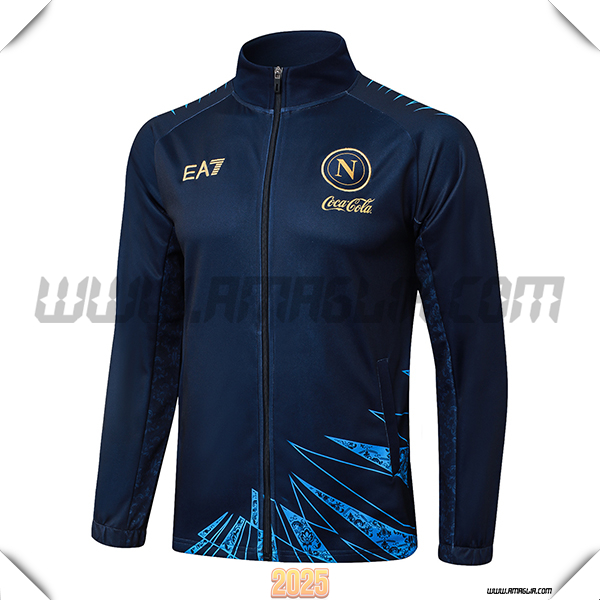 Giacca Calcio SSC Napoli Blu Reale 2025/26