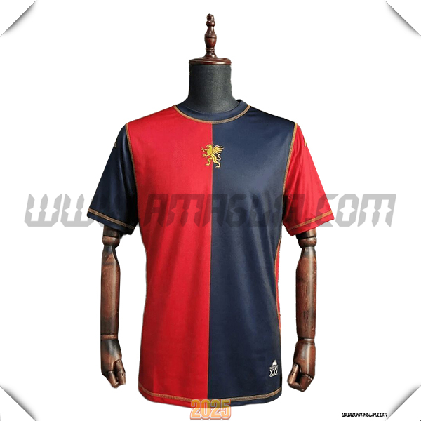 Maglia da Genoa CFC Edizione Speciale Blu/Rosso 2025 2026