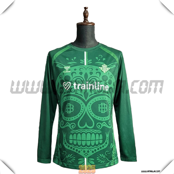 Maglia da Real Betis Maniche Lunghe Edizione Speciale Verde 2025 2026