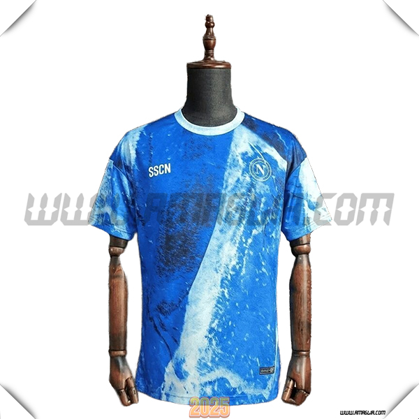 Maglia da SSC Napoli Edizione Speciale Blu 2025 2026