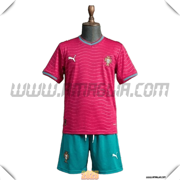 Prima Maglia Calcio Portogallo Bambino 2026/2027