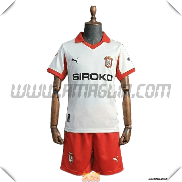 Terzo Maglia Calcio Sporting Gijon Bambino 2025 2026