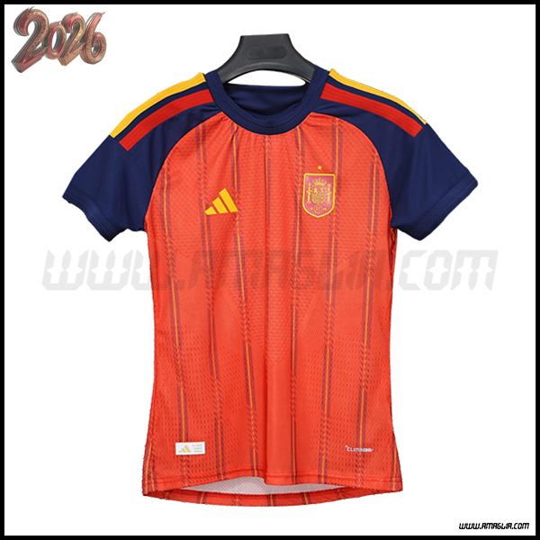 Prima Maglia Calcio Spagna Donne 2026/2027