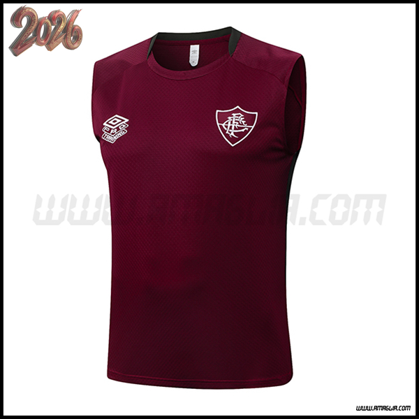 Canotta Allenamento Fluminense Rosso 2025 2026