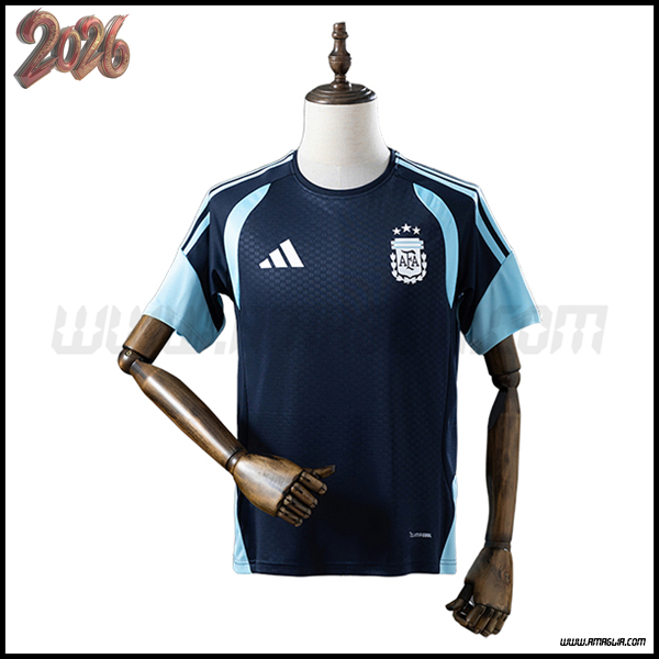 Training T-Shirt Argentina Blu Scuro 2025 2026