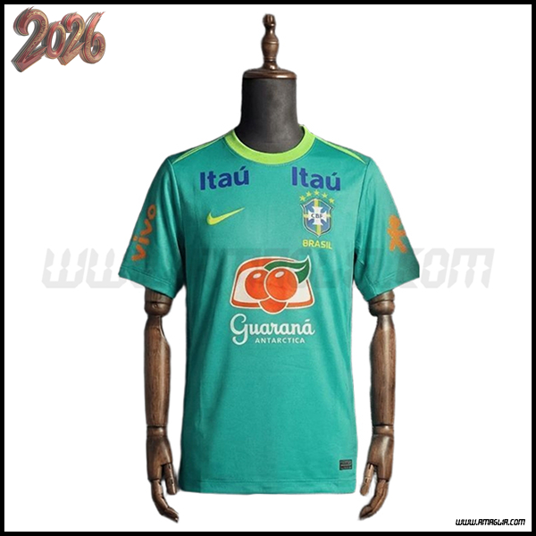 Training T-Shirt Brasile Verde 2025 2026