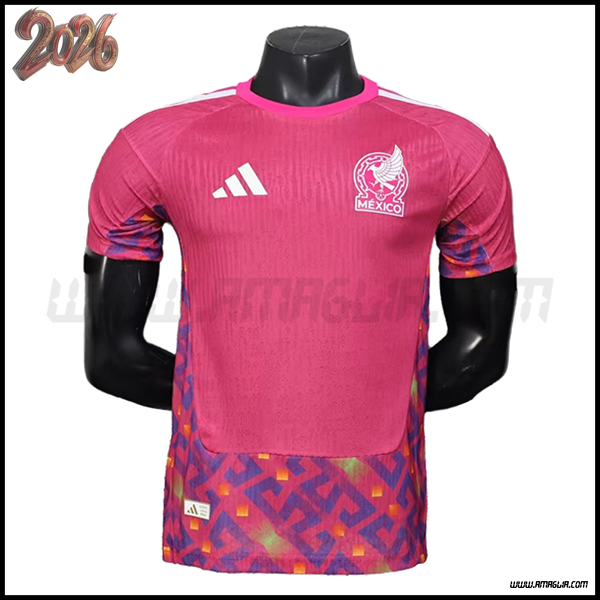 Training T-Shirt Messico Rosa 2025 2026