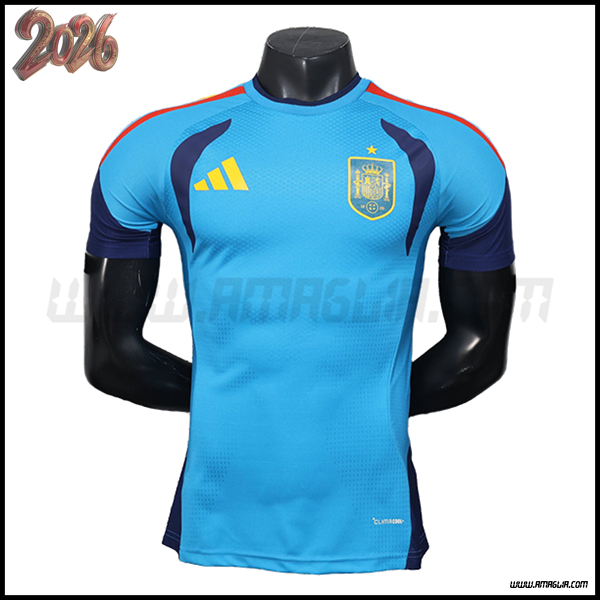 Training T-Shirt Spagna Blu 2025 2026