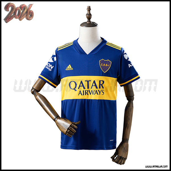 Prima Maglia da Boca Juniors Retro 2020/2021 GIALLO/Blu
