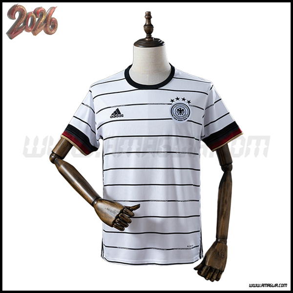 Prima Maglia da Germania Retro 2020 Bianco