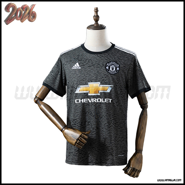 Seconda Maglia da Manchester United Retro 2020/2021 Nero