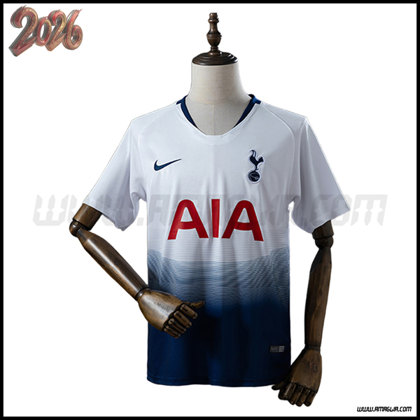 Prima Maglia da Tottenham Hotspurs Retro 2018/2019 Bianco