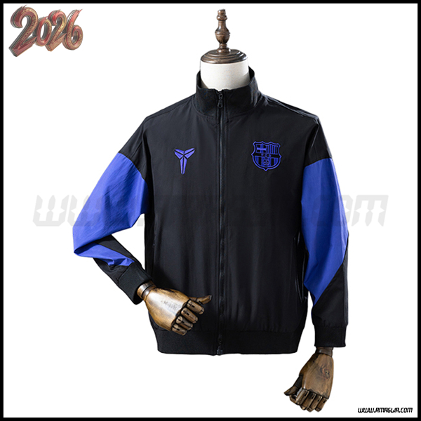 Giacca A Vento FC Barcellona Nero/viola 2025 2026