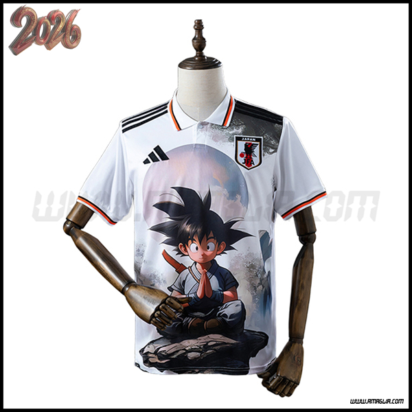 Maglia Squadra Giappone Edizione Speciale Bianco 2026/2027