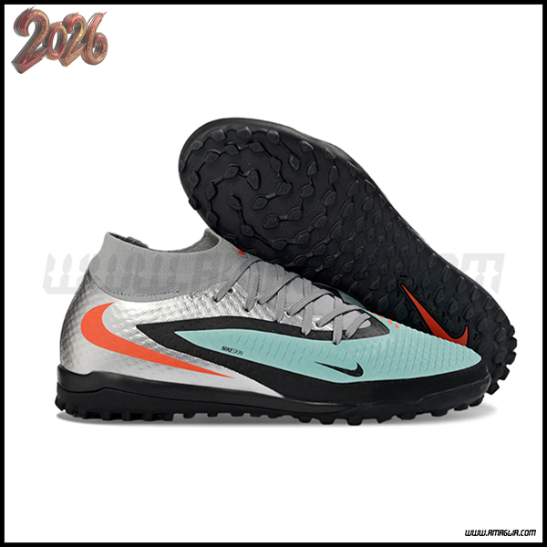 Nike Scarpe Da Calcio Phantom GX III Elite TF Grigio/Blu/Nero