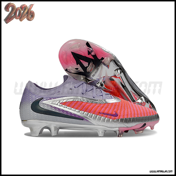 Nike Scarpe Da Calcio Phantom GX III Elite FG viola/Arancia/Grigio