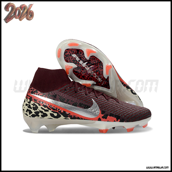 Nike Scarpe Da Calcio Air Zoom Mercurial Superfly IIX Elite FG Marrone/Arancia