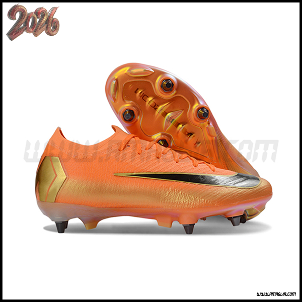 Nike Scarpe Da Calcio AIR ZOOM MERCURIAL VAPOR XVI ELITE SG-PRO Arancia/Nero