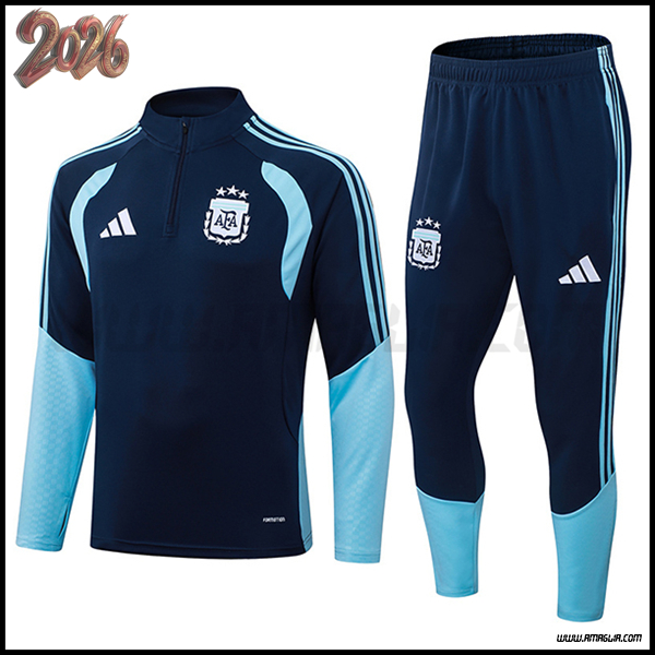 Tuta Allenamento Argentina Blu Reale 2025 2026