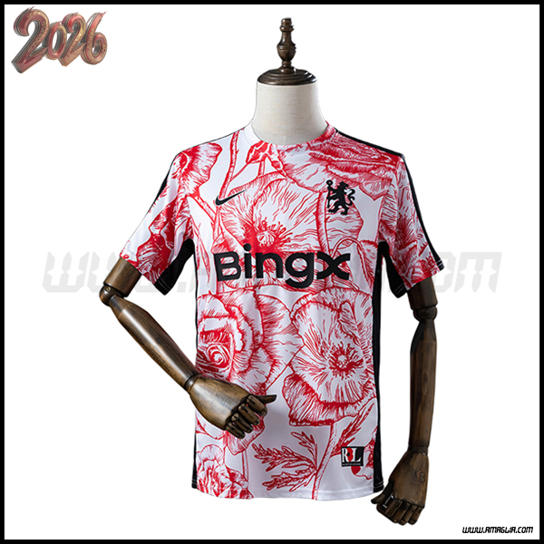 Maglia da FC Chelsea Edizione Speciale Rosa 2025 2026