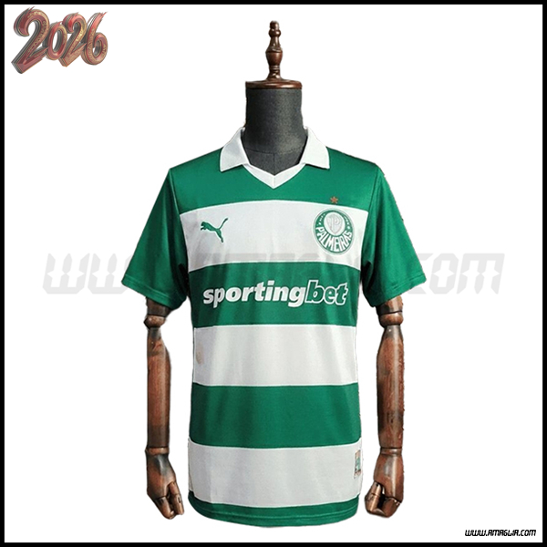 Maglia da Palmeiras Edizione Speciale Verde/Bianco 2025 2026