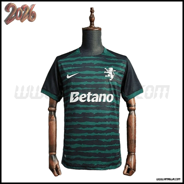 Maglia da Sporting Christmas Edition Verde/Nero 2025 2026