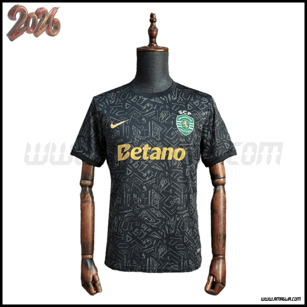 Maglia da Sporting Christmas Edition Nero 2025 2026