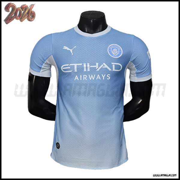 Prima Maglia da Manchester City 2026/2027 Blu chiaro