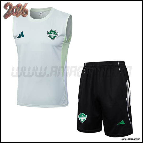 Kit Canotta Allenamento Al-Ahli Verde 2025/2026