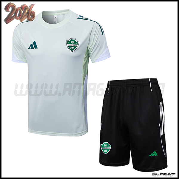 Kit Maglia Allenamento Al-Ahli Verde 2025/2026