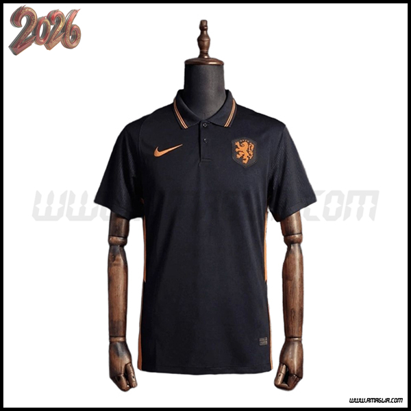 Seconda Maglia Calcio Paesi Bassi Retro 2020