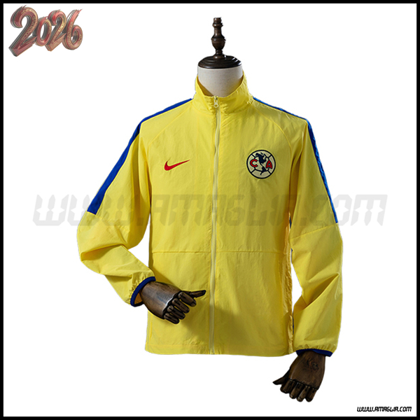 Giacca A Vento Stati Uniti Giallo/Blu 2025/2026