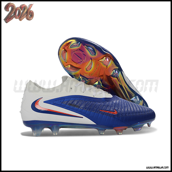 Nike Scarpe Da Calcio Phantom GX III Elite FG Bianco/Blu