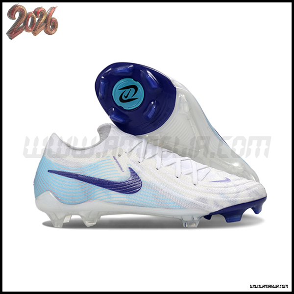 Nike Scarpe Da Calcio Phantom Luna Elite NU FG Bianco/Blu/viola -02