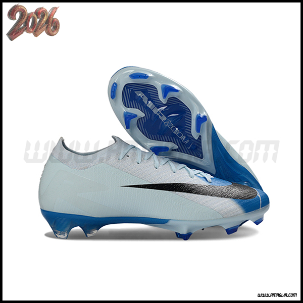 Nike Scarpe Da Calcio AIR Zoom Mercurial Vapor 16 Elite XXV FG Blu/Nero -02