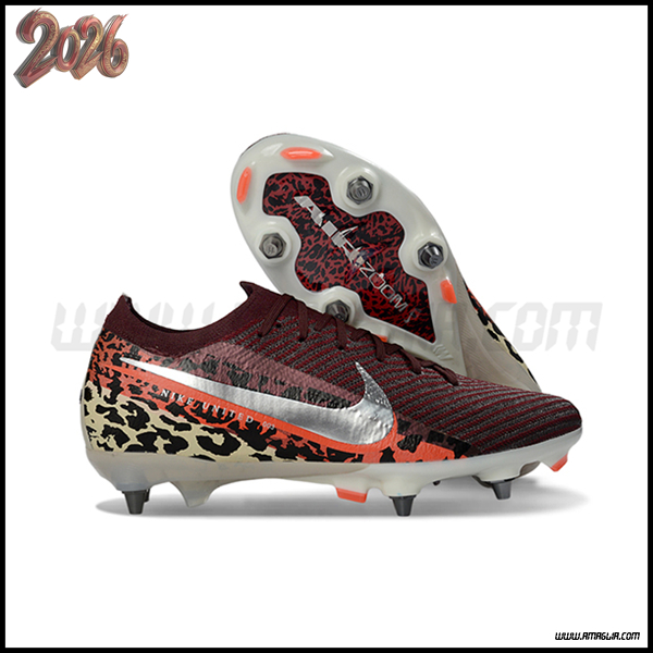 Nike Scarpe Da Calcio AIR ZOOM MERCURIAL VAPOR XVI ELITE SG-PRO Marrone/Grigio/Arancia