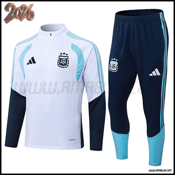 Tuta Calcio Argentina Bianco/Blu 2025/2026