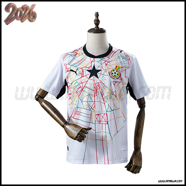 Prima Maglia Squadra Ghana Coppa del Mondo 2026