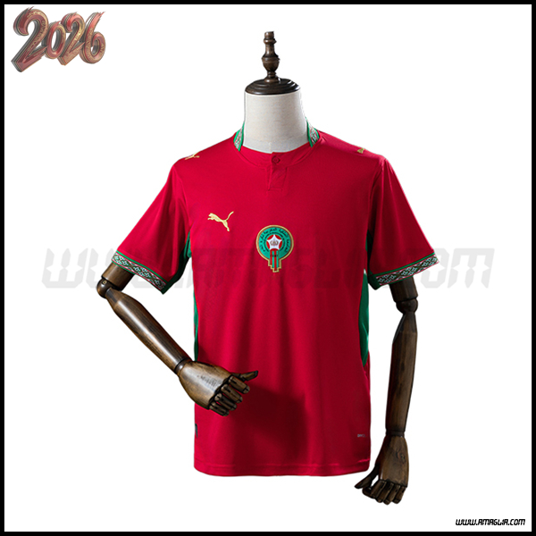 Prima Maglia Squadra Marocco Coppa del Mondo 2026